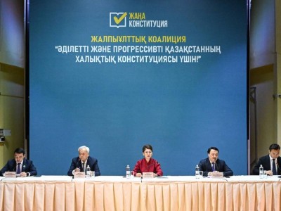 Члены Общенациональной коалиции встретились с творческой интеллигенцией Алматы