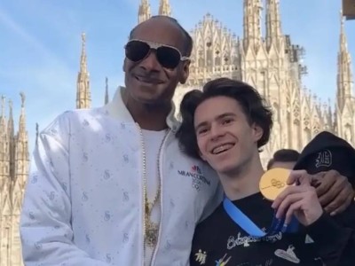 Шайдоров встретил в центре Милана легенду мирового рэпа Снуп Догга