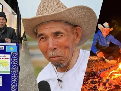 76-летний аксакал отправился пешком в Европу