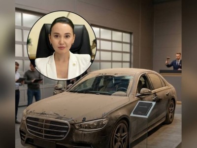 Роскошный Mercedes Перизат Кайрат передали госорганам