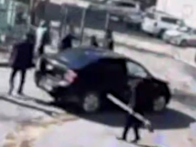 Подросток на машине заехал в школу в Астане и устроил драку