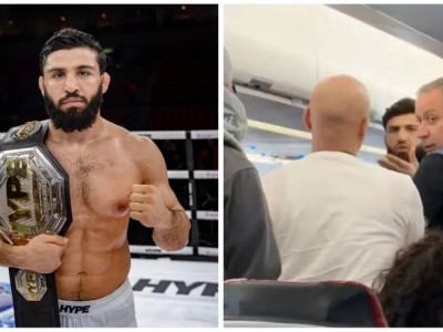 Звезду UFC высадили из самолёта