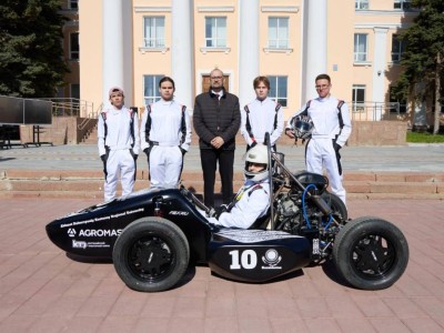 Казахстанские студенты создали гоночный болид