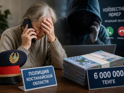 Один звонок едва не стоил пенсионерке 6 млн тенге в Костанайской области