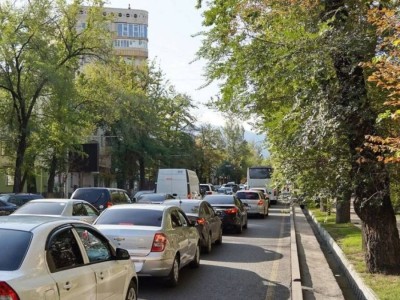 Одностороннее движение ввели на трёх улицах в Алматы