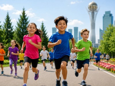 500 юных участников выйдут на старт Kids Run в столице