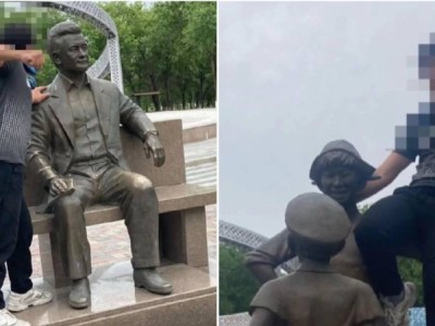 Задержан молодой человек, осквернивший памятник писателю