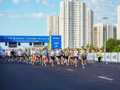 Более 240 спортсменов из 30 стран приехали на Astana Half Marathon