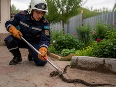 Змея заползла в дом: спасатели показали, чем закончился вызов