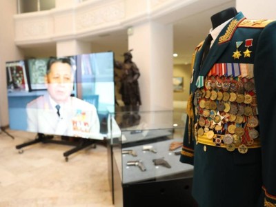 Военно-исторический музей получил уникальные реликвии Сагадата Нурмагамбетова