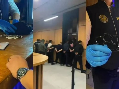 Рейд в ночном клубе Актобе: 17 человек доставили в полицию