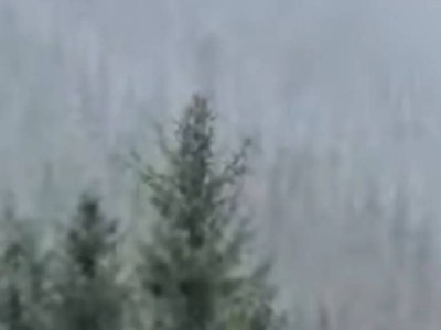 В Казахстане выпал снег: заснеженные горы сняли на видео