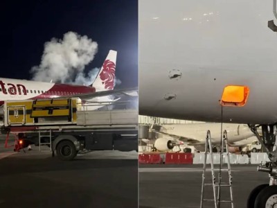 Самолет FlyArystan загорелся в аэропорту Алматы