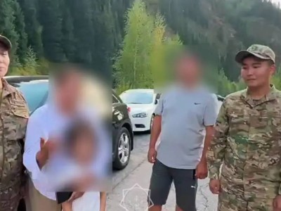 Семилетняя девочка потерялась в горах Алматы: ее нашли спасатели