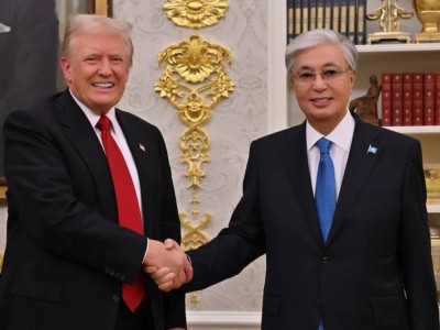 Трамп поздравил Токаева с 35-летием независимости Казахстана