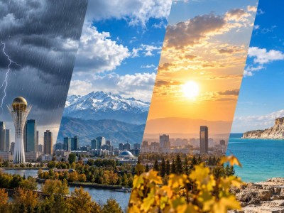Погода в Казахстане 14 сентября: где похолодает до +15°C, а где будет +33°C