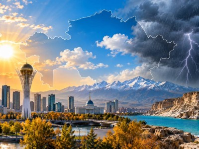 Погода в Казахстане 15 сентября: где будет +33°C, а где пройдут дожди