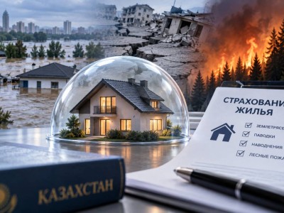 Казахстанцев могут обязать страховать жильё от землетрясений и паводков