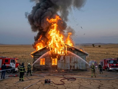 Трое детей погибли при пожаре в области Жетісу