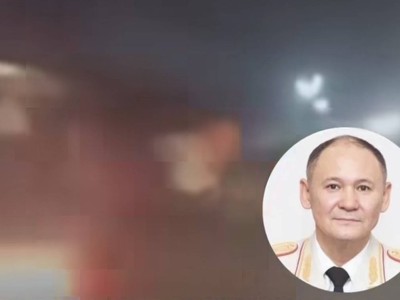 «Полиция, помогите»: дерзкий налет на ГАЗель сняли на видео под Шымкентом