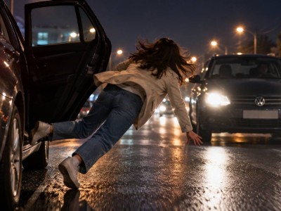 Выпрыгнула из машины после попытки поцелуя: в Петропавловске девушка попала под автомобиль