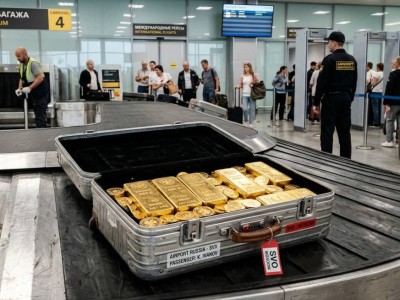 В аэропорту Шымкента обнаружили золото, спрятанное в багаже пассажиров на 227 млн теңге