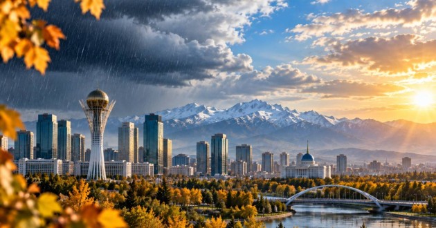 Погода в Казахстане 18 сентября: где будет +33°C, а где температура опустится до +1°C