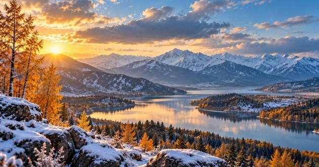 Погода в Казахстане на 24 октября: морозы до -8°C и тепло до +19°C