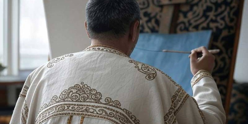 Кадырбек Каметов: как художник передает казахскую культуру в графике.