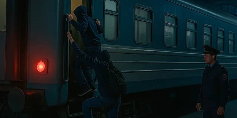 В Шымкенте подростки пытались зацепиться за поезд: опасный инцидент на вокзале.