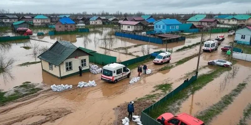 Третья волна паводка достигла Петропавловска: масштабы, угрозы и меры.