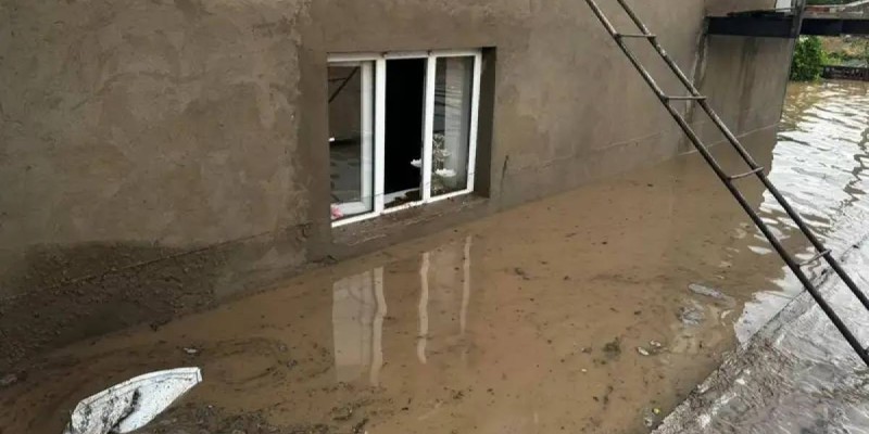 Грязевой поток затопил свыше 20 домов и 200 дворов в Жамбылской области.
