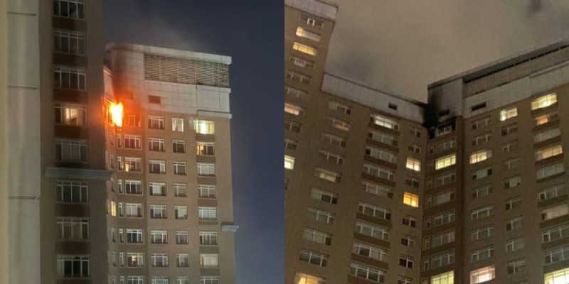 Оперативная ликвидация пожара в ЖК Highvill: новый инцидент в Астане.