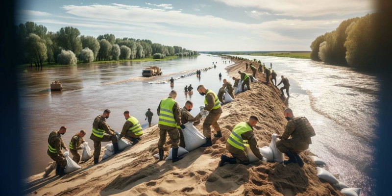 Принудительная эвакуация в селе Талдыколь Атырауской области.
