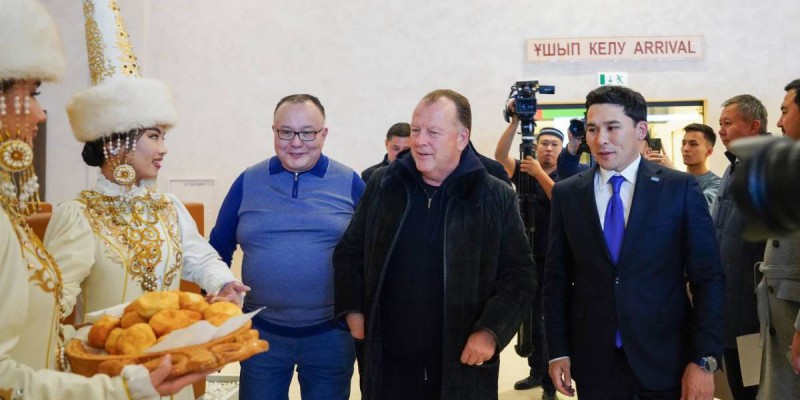 Қазақстанға Халықаралық дзюдо федерациясының президенті Мариус Визер келді.