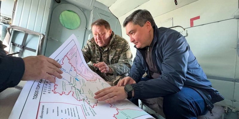 Борьба с паводком в Казахстане: меры и результаты под руководством Олжаса Бектенова.