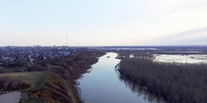 Паводковая угроза в Северном Казахстане.