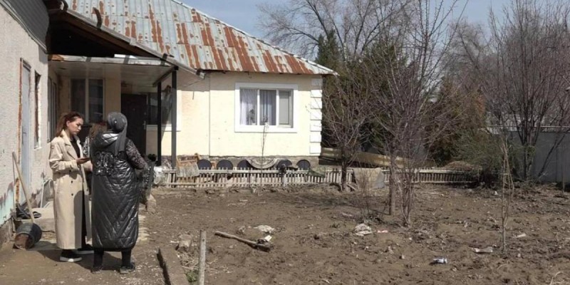 Подтопления в Алматинской области из-за очистки арыков.