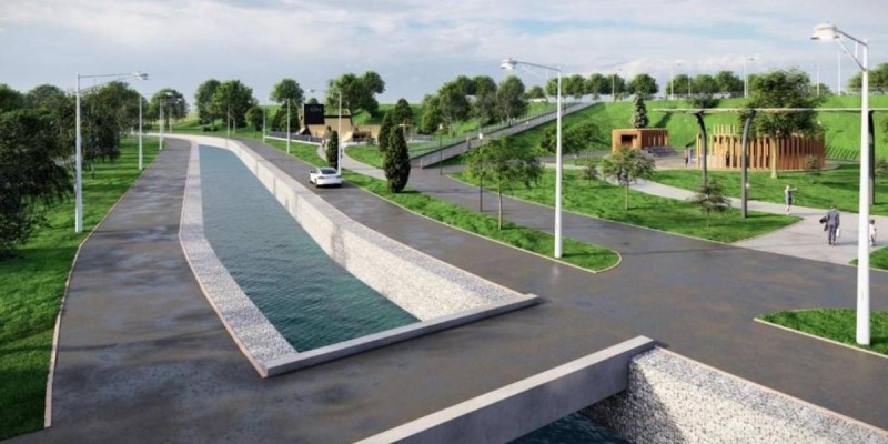 Kokjiek Garden: новая парковая зона преобразит набережную реки Есентай в Алматы.