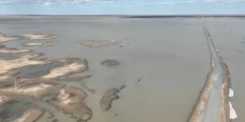 Строительство новых водохранилищ в Казахстане.