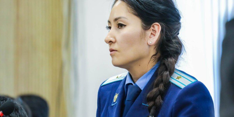 Восходящая звезда прокуратуры: Айжан Аймаганова получила звание подполковника.