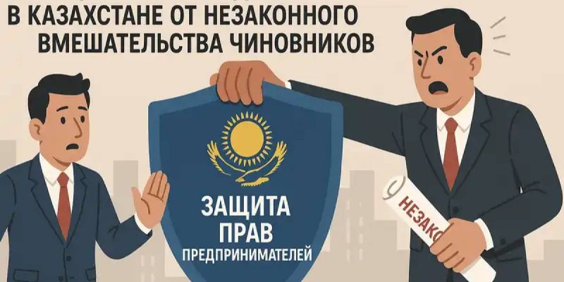 Щит и Меч Бизнеса в Казахстане 2025: Как Штраф в 200 МРП Остужает Пыл Чиновников.
