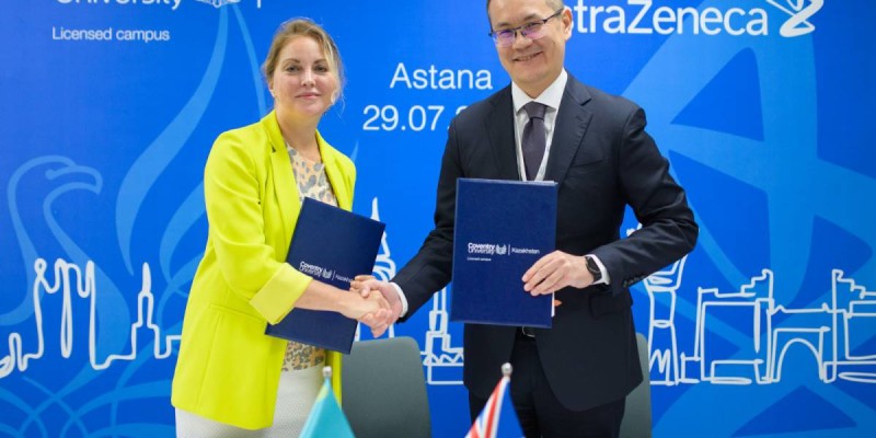 «АстраЗенека» и Coventry University Kazakhstan договорились о стратегическом партнерстве.
