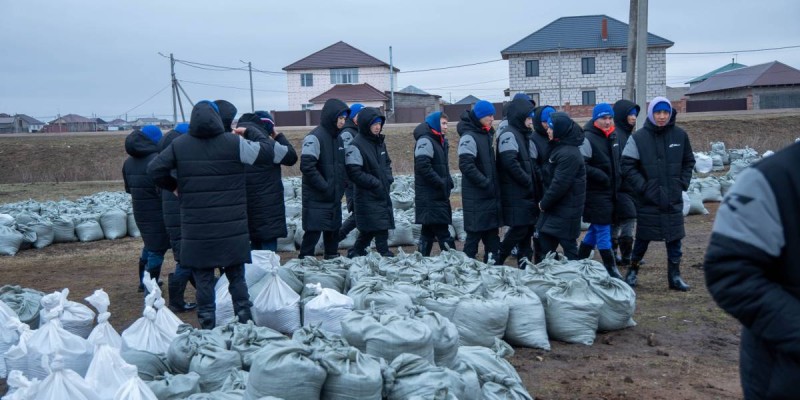 «Дала Қырандары» оказало помощь жителям села Тайтобе.