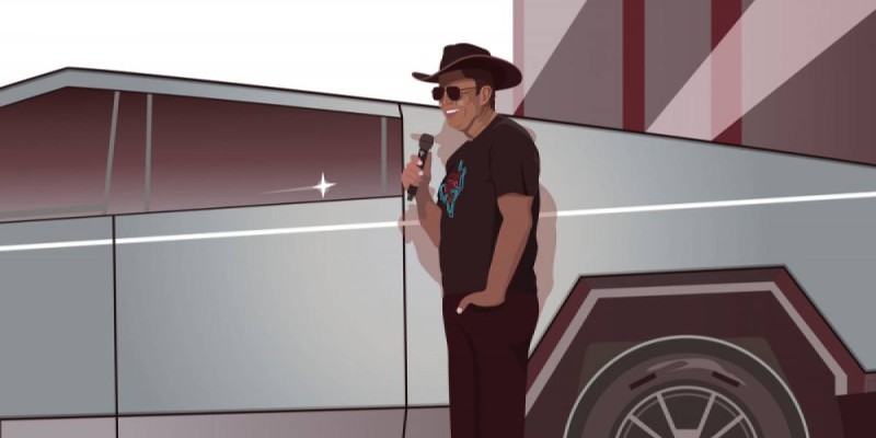 Tesla Cybertruck сможет плавать как лодка.