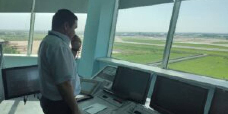 О работе авиадиспетчеров рассказал начальник службы ОВД Жамбылского филиала.