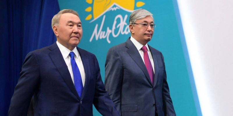 Nur Otan — Назарбаев = Токаев.