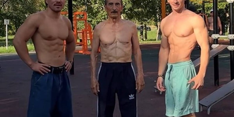 86-летний дедушка из Астаны уделал молодых спортсменов