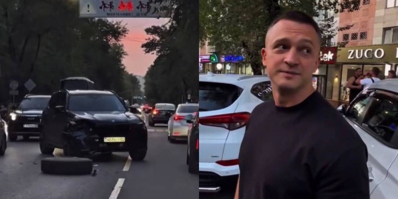 Алматинец пожертвовал своей новой BMW, чтобы спасти пешеходов