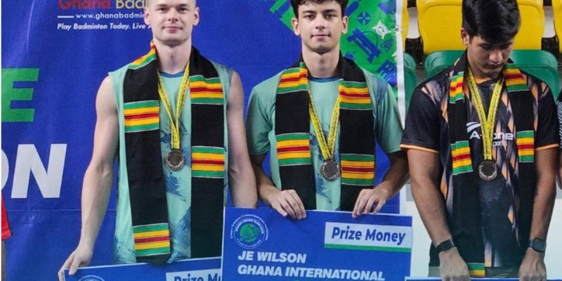 Казахстанские бадминтонисты завоевали бронзу на JE Wilson Ghana International 2025